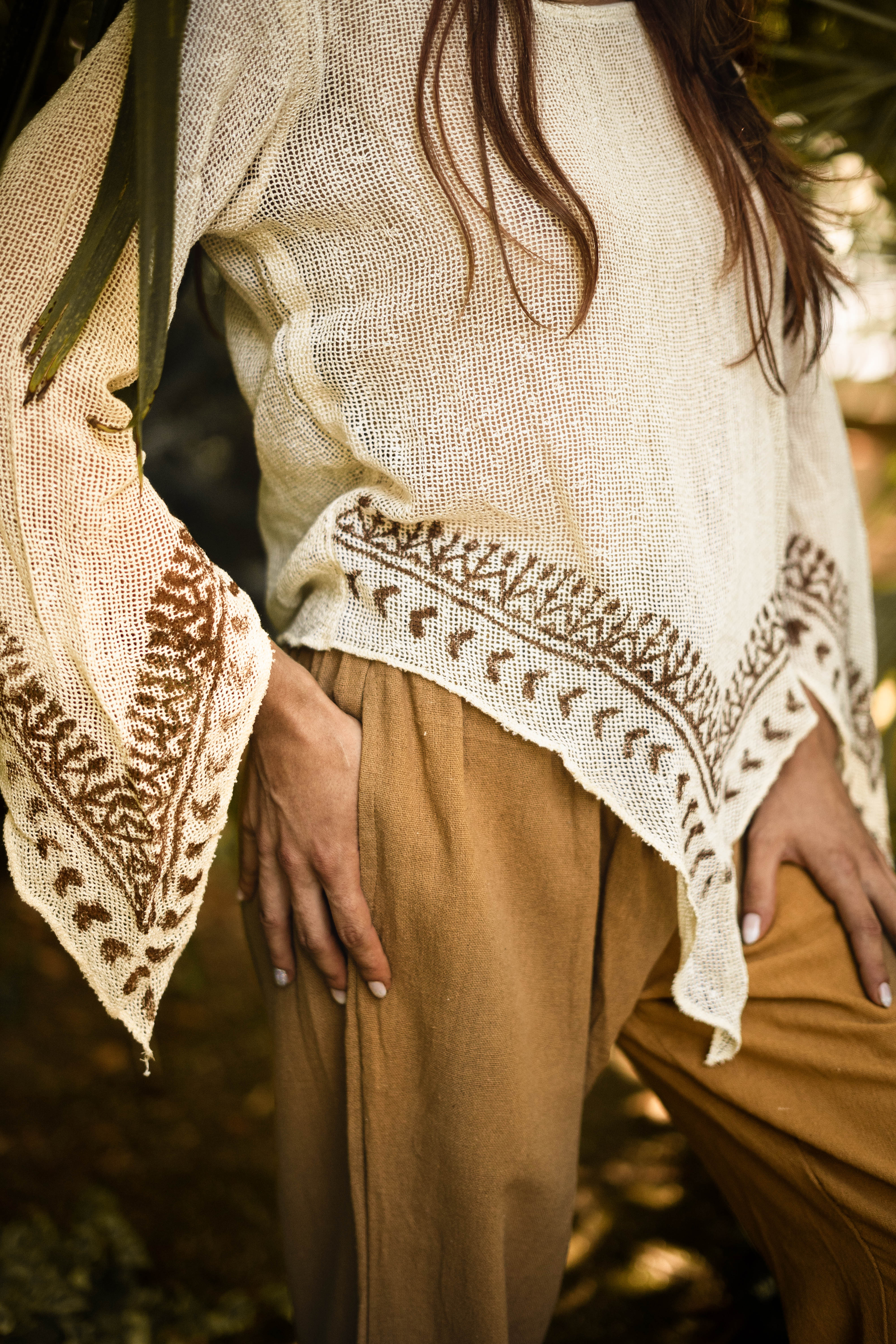 Fairy Net Top - Natural Ivory