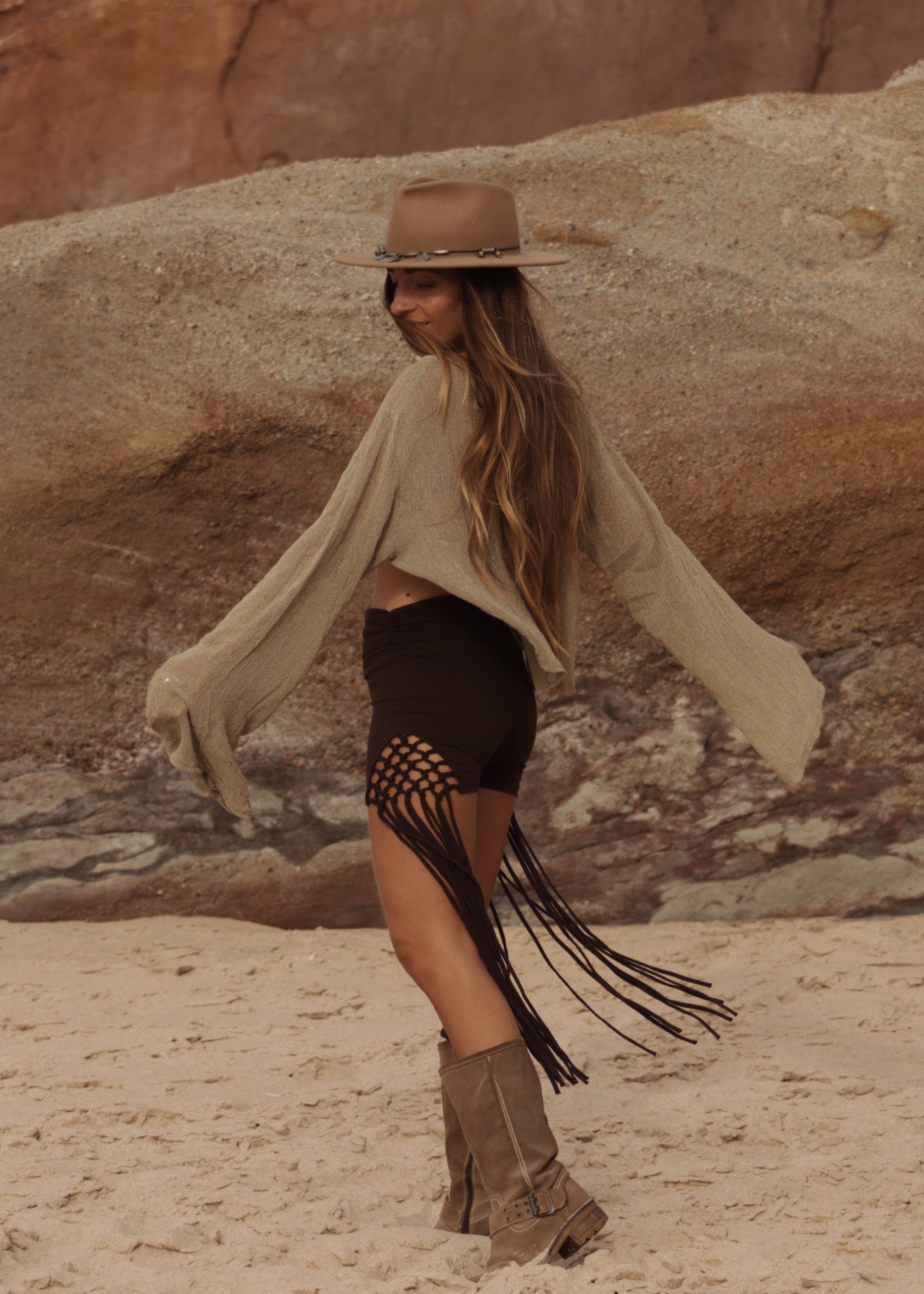 Festival Brown Short