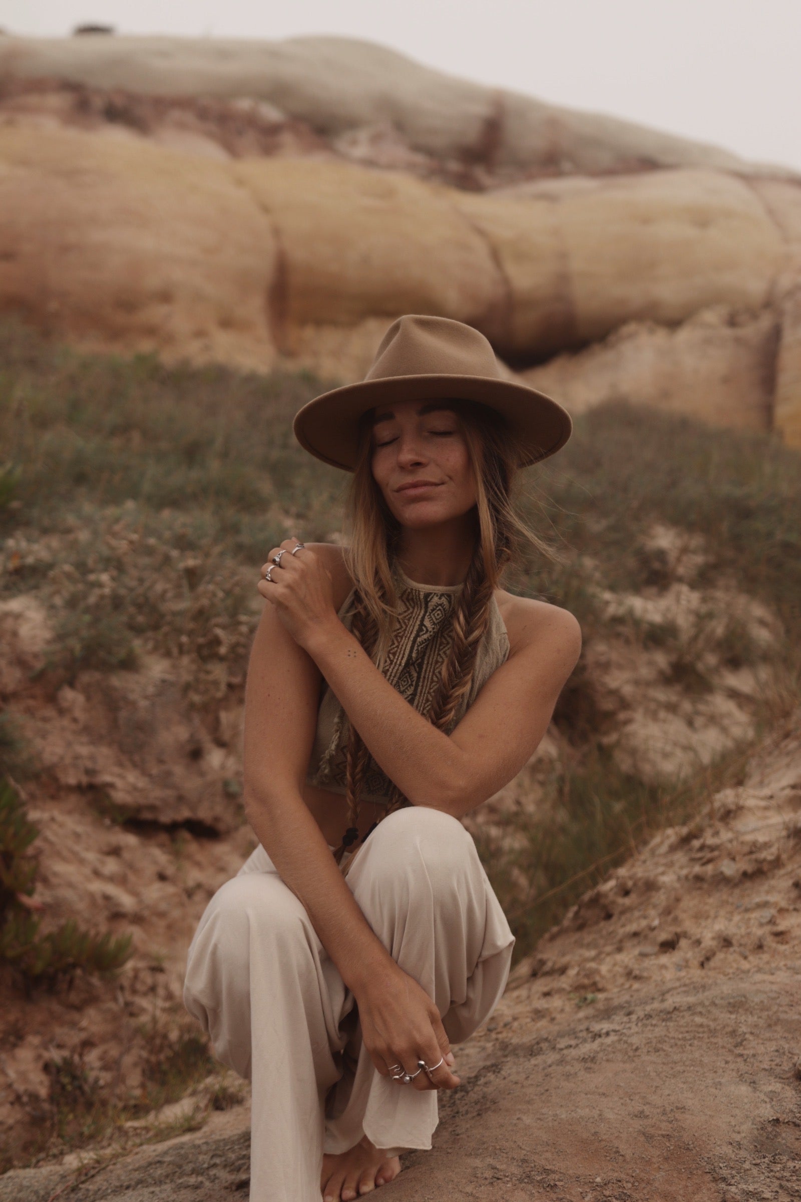 Tribal Top - Clay Beige