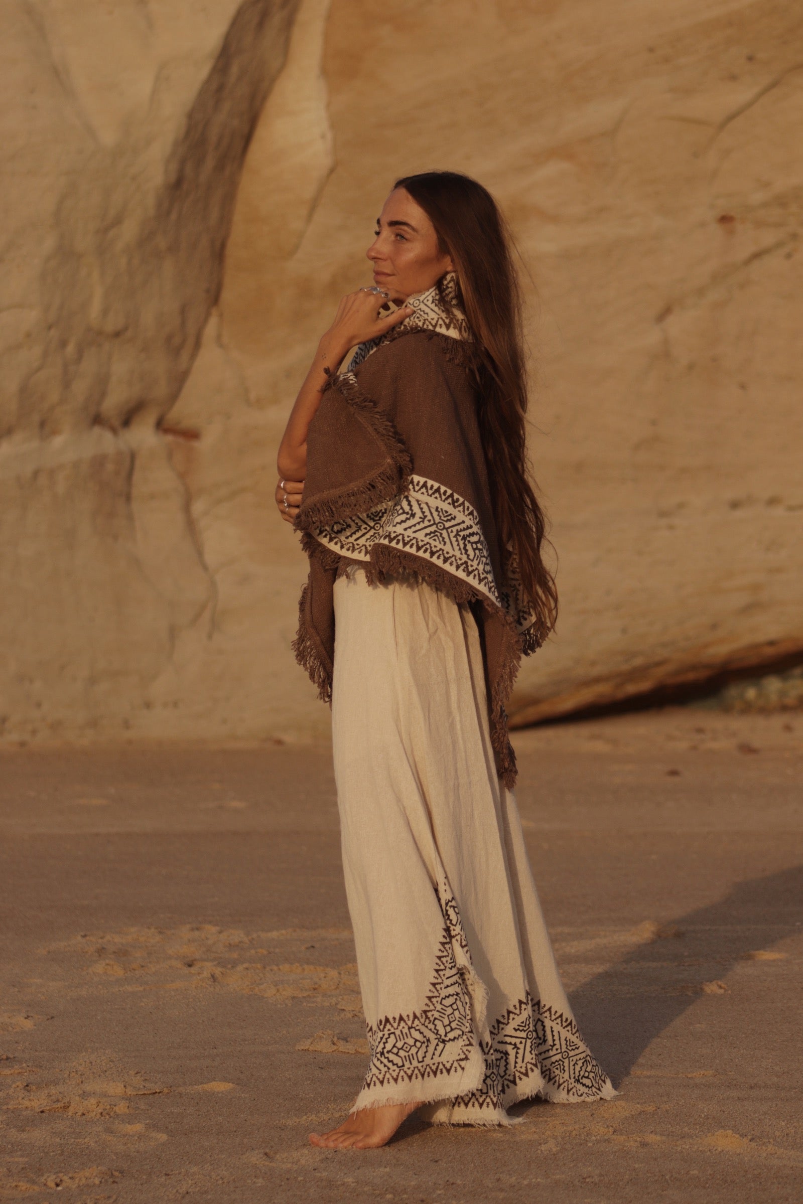 Flared Pants - Natural Ivory